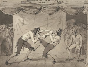 Lyceum'da Vahşi Canavarların Kibar Eğlencesi by Samuel Collings