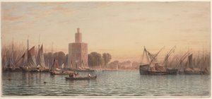 Sevilla Limanı by Samuel Colman