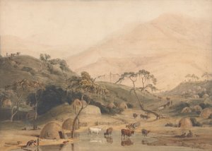 Bir Kafir Köyü by Samuel Daniell