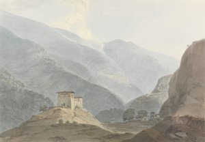 Butan'daki Chukha Kalesi by Samuel Davis