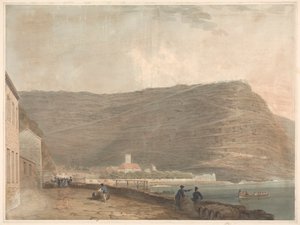 Dağlarla Çevrili Kıyı İngiliz Yerleşimi by Samuel Davis