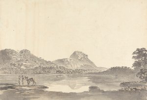 Göl Kenarındaki Figürler by Samuel Davis