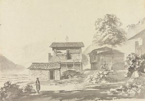 Tassisudon [Tashicho Dzong] yakınlarındaki Köyde by Samuel Davis