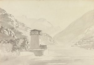 Wandepore'daki Köprüden Görünüm [Wangdu Phodrang]