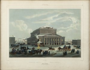 Saint Petersburg İmparatorluk Bolşoy Kamenny Tiyatrosu, 1840
