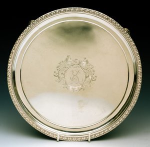 Lyell Salver, 1818 (gümüş) (ayrıca bkz. 355574) by Samuel Hennell