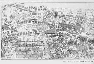 Boulogne Kuşatması, Kral VIII. Henry (1491-1547) tarafından 1544