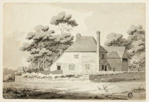 İngiliz Çiftlik Evi by Samuel Hieronymus Grimm