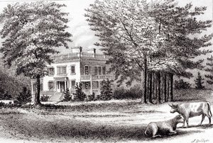 Hamilton Grange, Eski New York'tan, Cilt I, 1802 by Samuel Hollyer