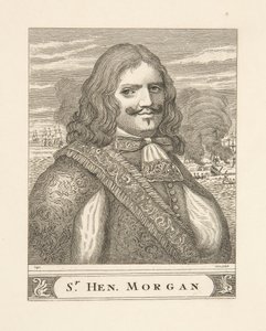 Sir Henry Morgan, bar. 1911 by Samuel Hollyer