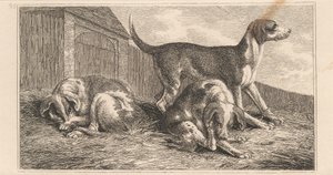 Üç köpek by Samuel Howitt
