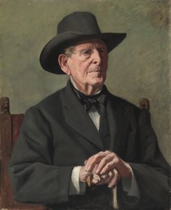"Eski Deniz Kaptanı"nın Portresi by Samuel Isham