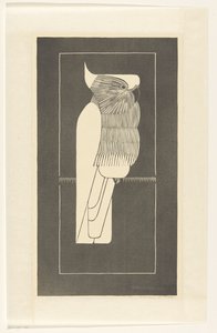 Kroonkaketoe (orijinal başlık) by Samuel Jessurun de Mesquita (signed by artist)