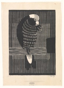 gül çiçeği by Samuel Jessurun de Mesquita (signed by artist)