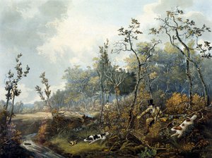 Woodcock Shooting, H.C. Pyall by Samuel John Egbert (after) Jones