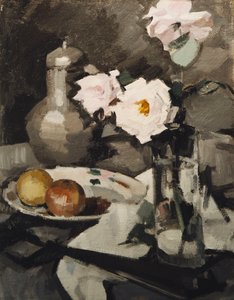 Cam Vazoda Pembe Güller, c. 1924 by Samuel John Peploe