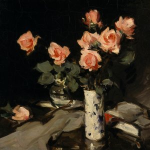Güller (tuval üzerine yağlıboya) by Samuel John Peploe