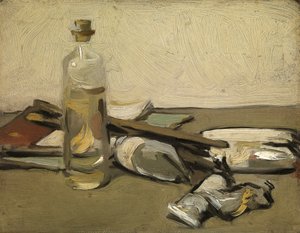 Natürmort: Boya Tüpleri, 1903 dolayları (panel üzerine yağlıboya) by Samuel John Peploe
