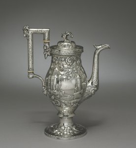 Neo-Rokoko Cezve, c.1840 by Samuel Kirk