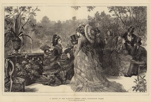Majestelerinin Bahçe Partisi, Buckingham Sarayı