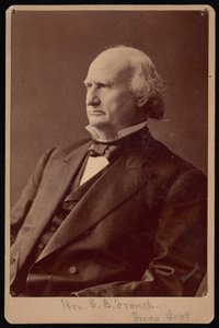 Ezra Bartlett Fransız Portresi 1810-1880, 1870'ler. by Samuel Montague Fassett