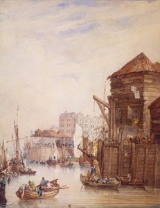 Billingsgate İskelesi, Londra, 1820