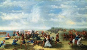 Fort Dearborn Katliamı, 15 Ağustos 1812 by Samuel Page