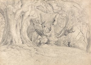 Eski Ağaçlar, Lullingstone Parkı by Samuel Palmer