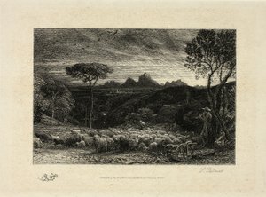 Katlamanın Açılması by Samuel Palmer