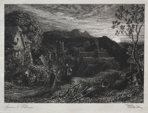 Bellman, 1879. by Samuel Palmer