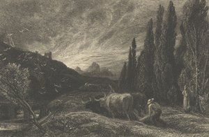 Erken Ploughman veya Sabah Dağlara Yayıldı, 1861