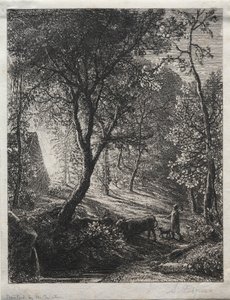 Çobanların Kulübesi, 1850. by Samuel Palmer
