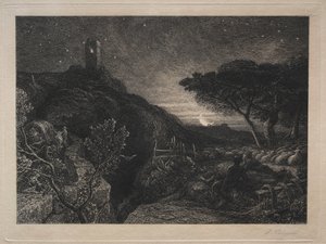 Yalnız Kule by Samuel Palmer