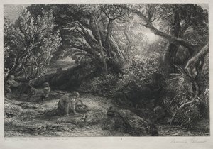 Hayatın Sabahı, 1860-1861. by Samuel Palmer