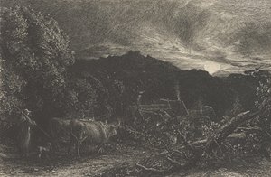 Yorgun Ploughman veya The Herdsman veya Tardus Bubulcus 1858
