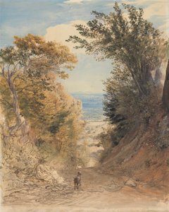 Rook's Hill, Kent'ten görünüm by Samuel Palmer