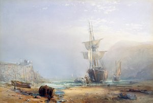 Devon Sahilinde Puslu Bir Sabah, 1853
