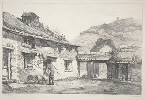 Lynmouth, 1819. by Samuel Prout