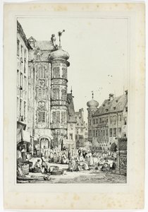 Regensburg by Samuel Prout