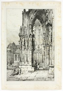 Regensburg Katedrali by Samuel Prout