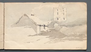 Eskiz defteri: Norham by Samuel Prout