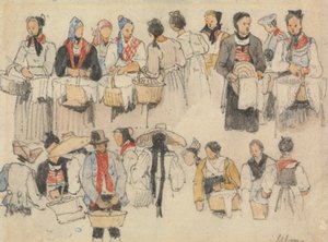 Ulm'da Rakamların İncelenmesi by Samuel Prout
