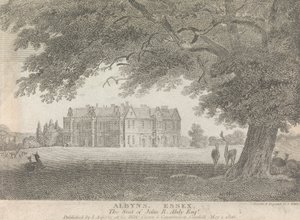 Albyns, Essex, The Seat of John R. Abdy, Esquire (yayınlayan: L. Asperne); sayfa 7 (Birinci Cilt) by Samuel Rawle