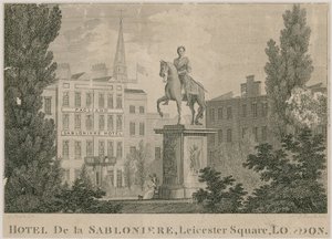 Hotel de Sabloniere, Leicester Meydanı, Londra