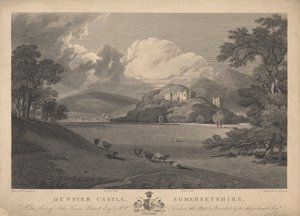 Dunster Kalesi'nin Kuzey Doğu Görünümü, Somersetshire