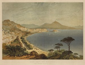 Napoli Körfezi (chromolitho)