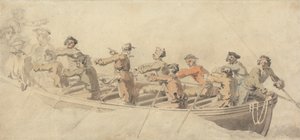 Bir Geminin Teknesi by Samuel Scott