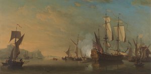 Dover'dan nakliye by Samuel Scott