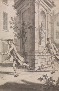 The Pursuit (Muhtemelen The Tyburn Chronicle için bir Tasarım) by Samuel Wale