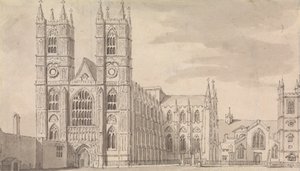 Westminster Manastırı by Samuel Wale